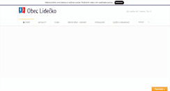 Desktop Screenshot of lidecko.cz