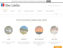 Tablet Screenshot of lidecko.cz